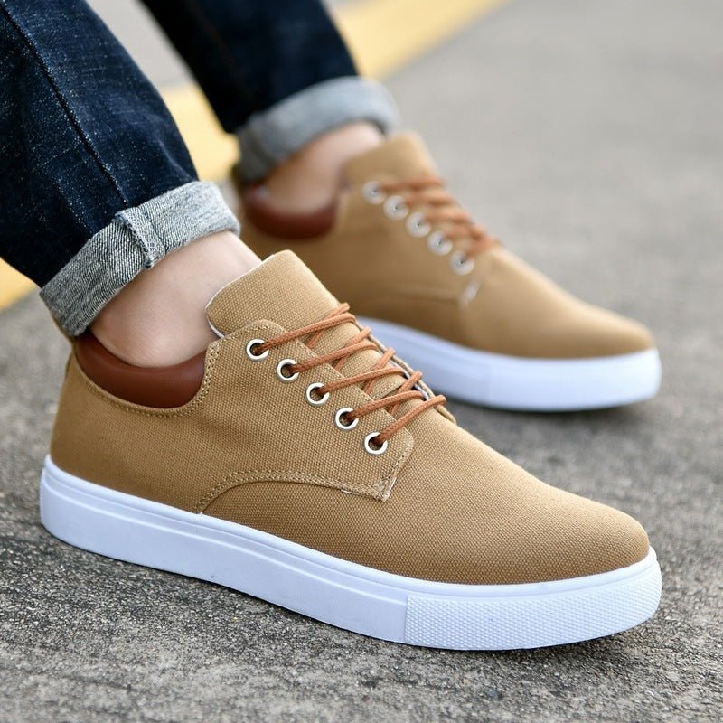 Korean Breathable Men's Casual Canvas Sport Shoes Sneakers - THE ONLY Mars Emporium