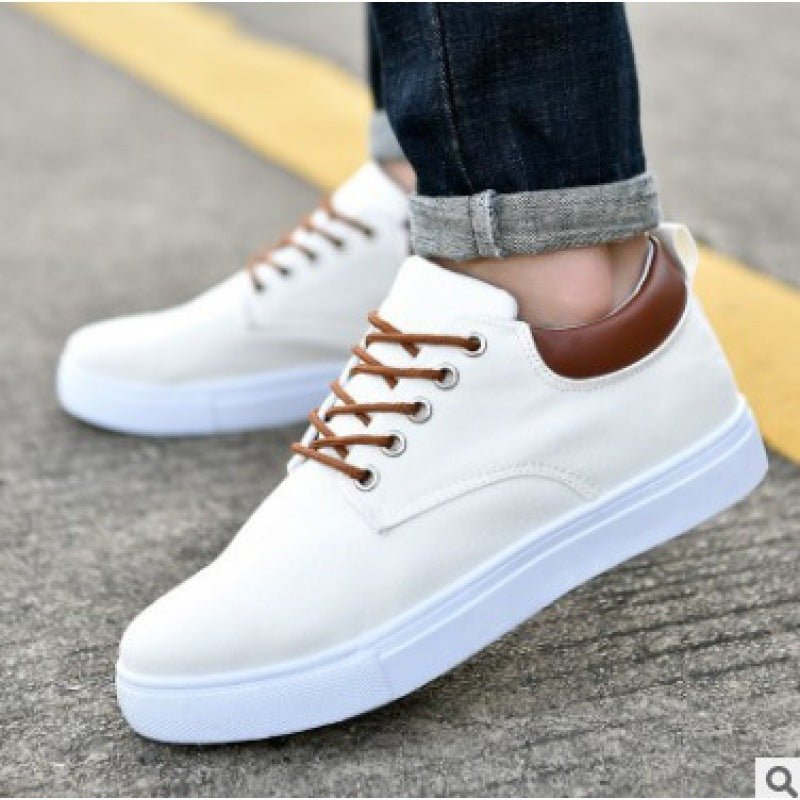 Korean Breathable Men's Casual Canvas Sport Shoes Sneakers - THE ONLY Mars Emporium