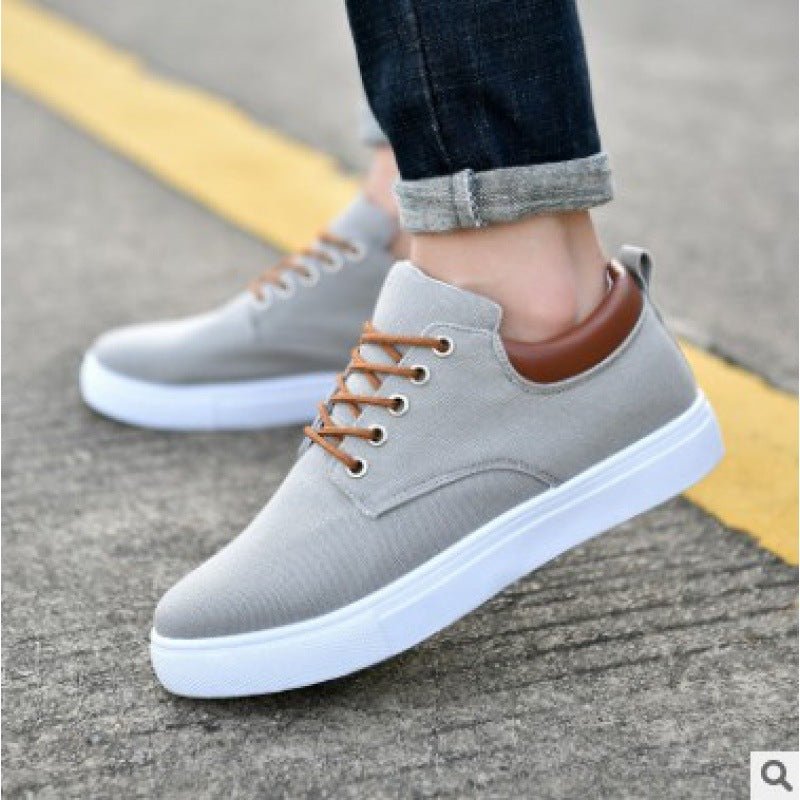 Korean Breathable Men's Casual Canvas Sport Shoes Sneakers - THE ONLY Mars Emporium
