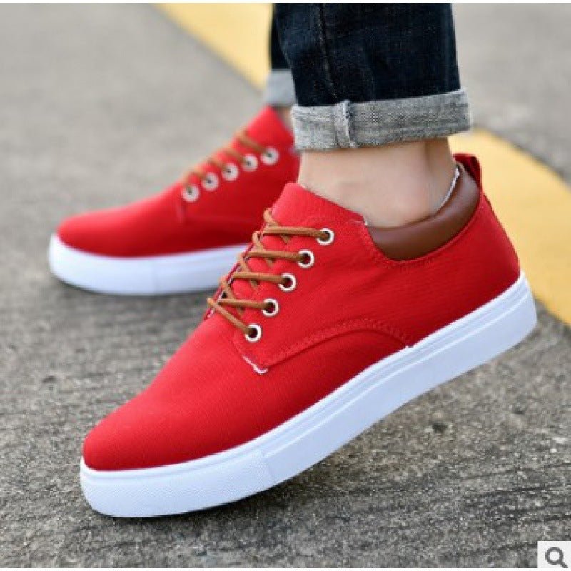 Korean Breathable Men's Casual Canvas Sport Shoes Sneakers - THE ONLY Mars Emporium