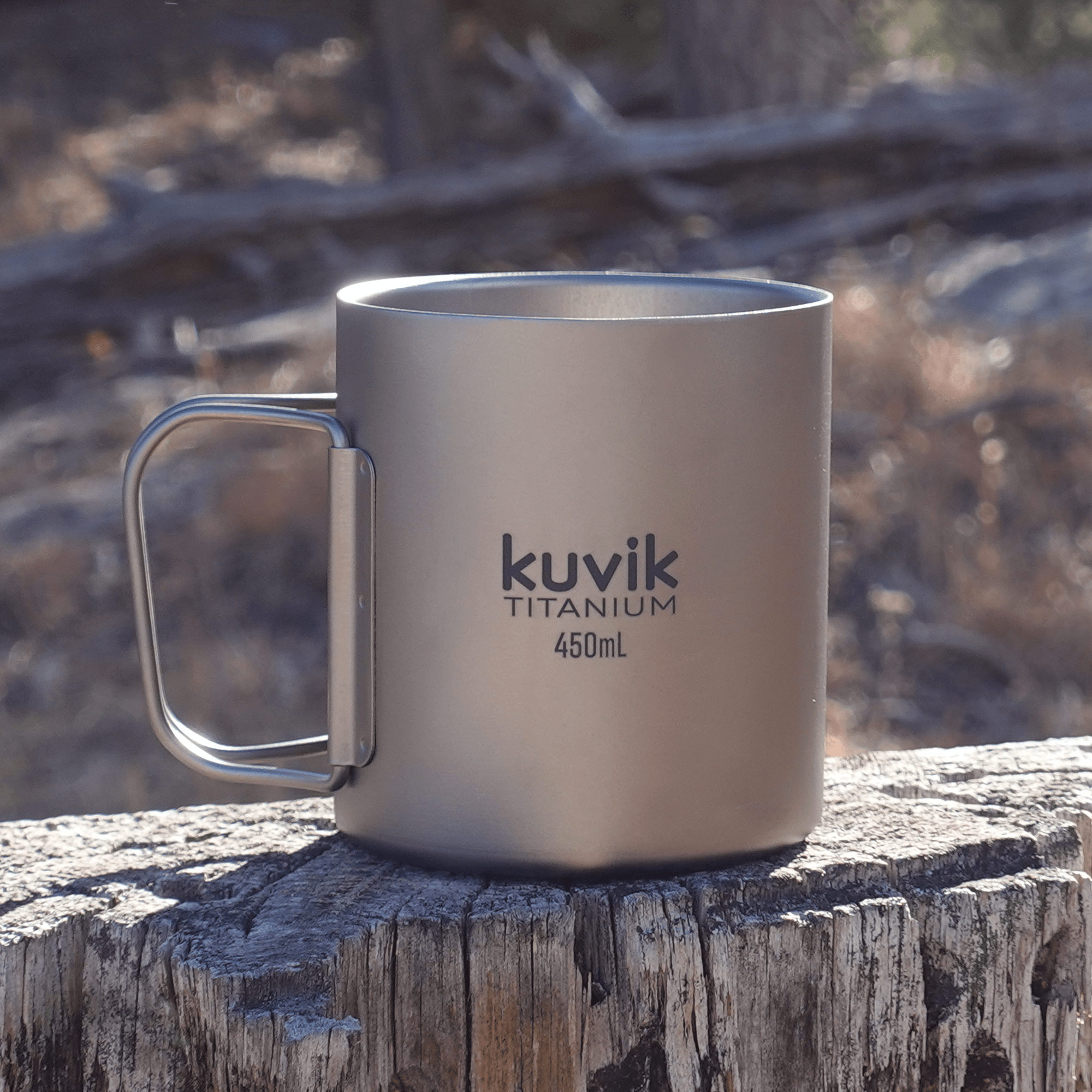Kuvik 450ml Doubled - Walled Titanium Mug - THE ONLY Mars Emporium