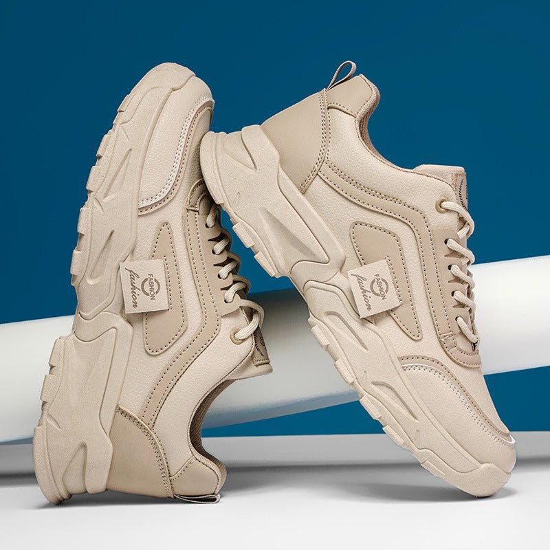 Labor protection shoes, wear - resistant shoes, sports and leisure outdoor hiking leather shoes, men's shoes, versatile thick soled trendy shoes - THE ONLY Mars Emporium