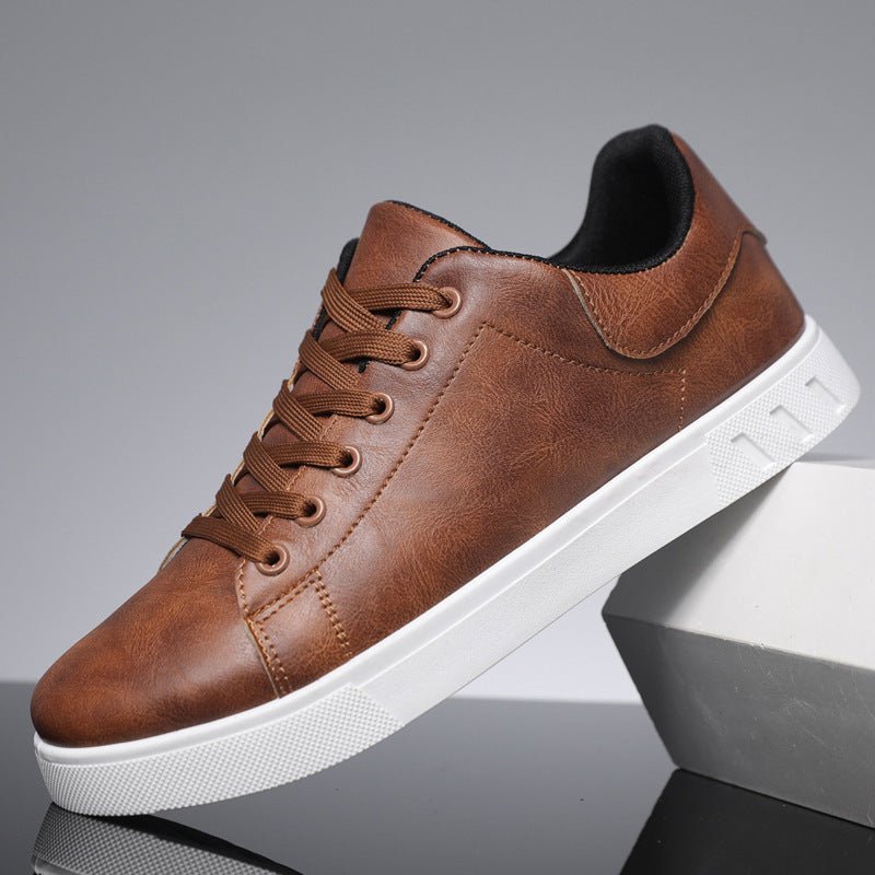 Lace - up Flat Shoes Men's Fashion Casual Shoes - THE ONLY Mars Emporium