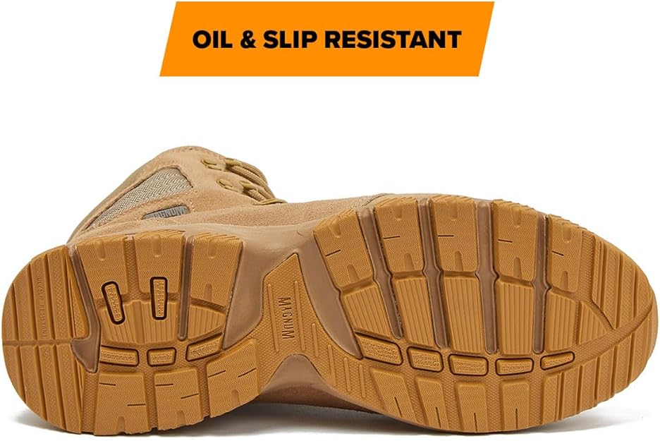 MAG STORM 8" Desert Military Tactical Boot SZ WP - THE ONLY Mars Emporium