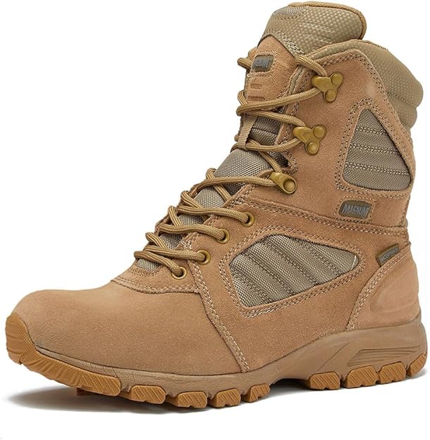 MAG STORM 8" Desert Military Tactical Boot SZ WP - THE ONLY Mars Emporium