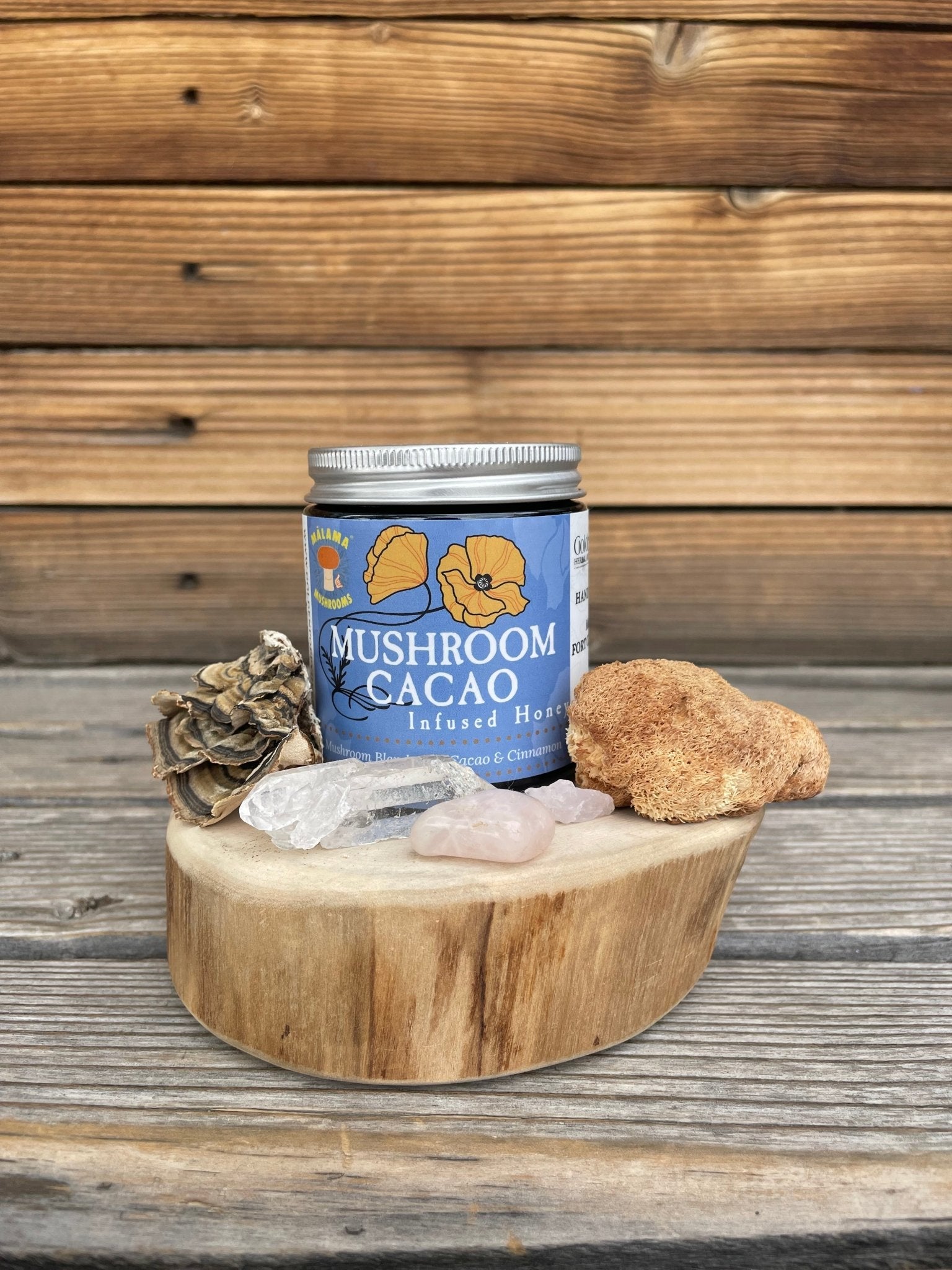 Mushroom Cacao Honey (Malama) 4 oz. - THE ONLY Mars Emporium