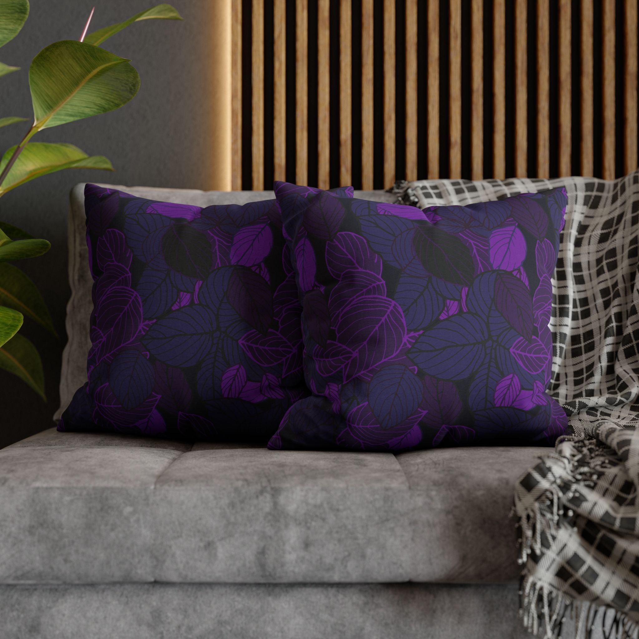 "Persian Shield" Throw Pillow - THE ONLY Mars Emporium