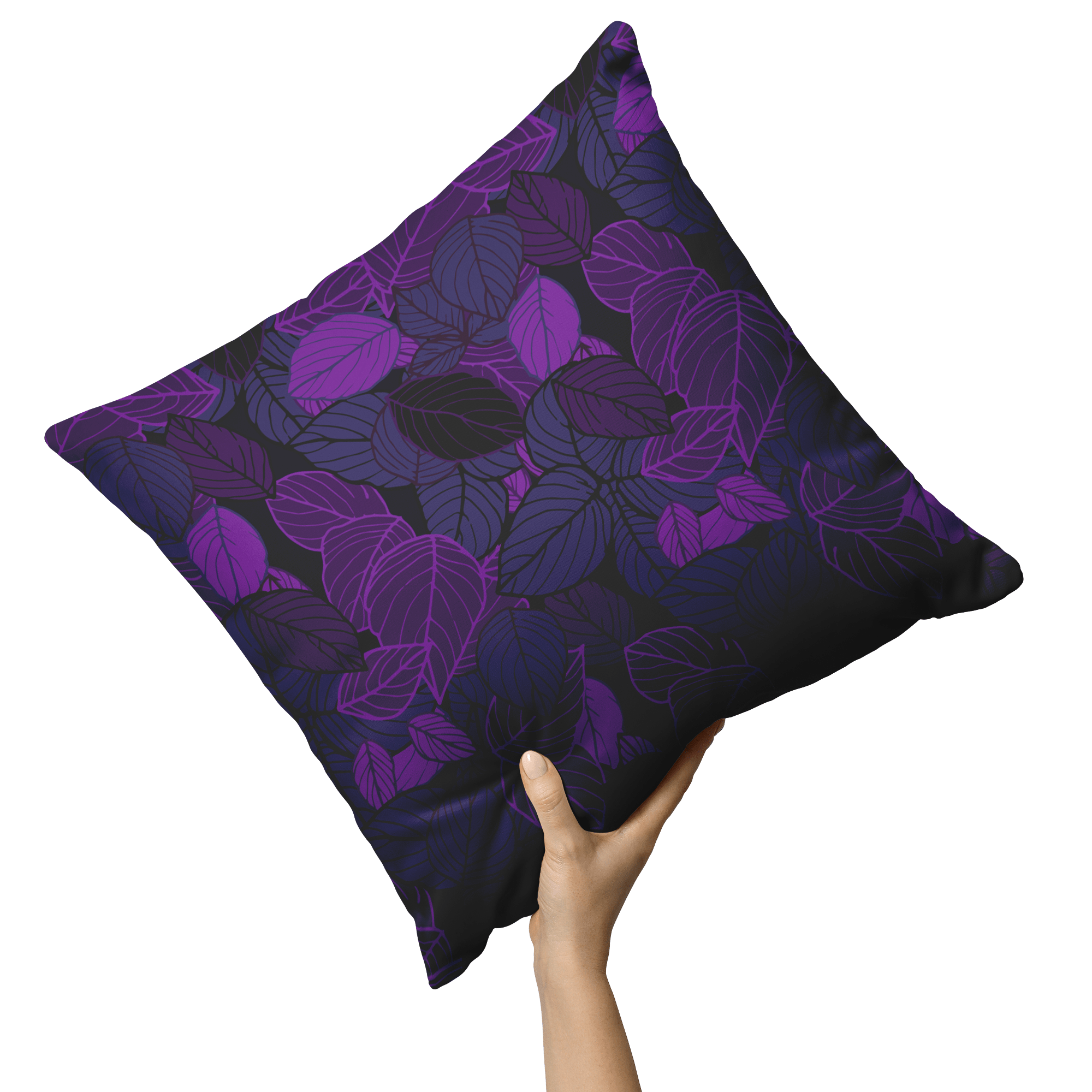 "Persian Shield" Throw Pillow - THE ONLY Mars Emporium