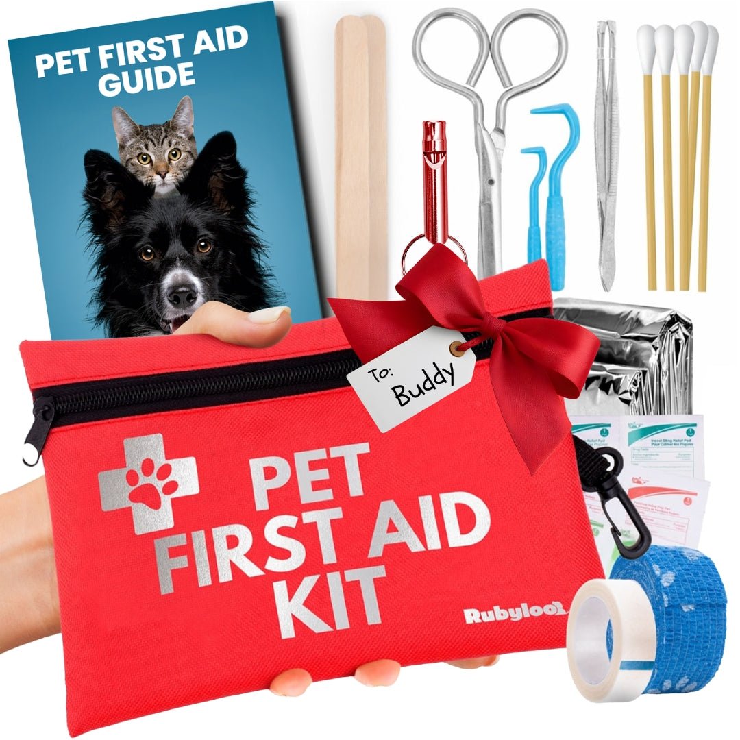 Pet First Aid Kit for Dogs & Cats with Vet - Approved Essentials - THE ONLY Mars Emporium