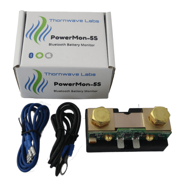 PowerMon - 5S - 500A Bluetooth LE Advanced Battery Monitor / DC Power Meter with data logging - THE ONLY Mars Emporium