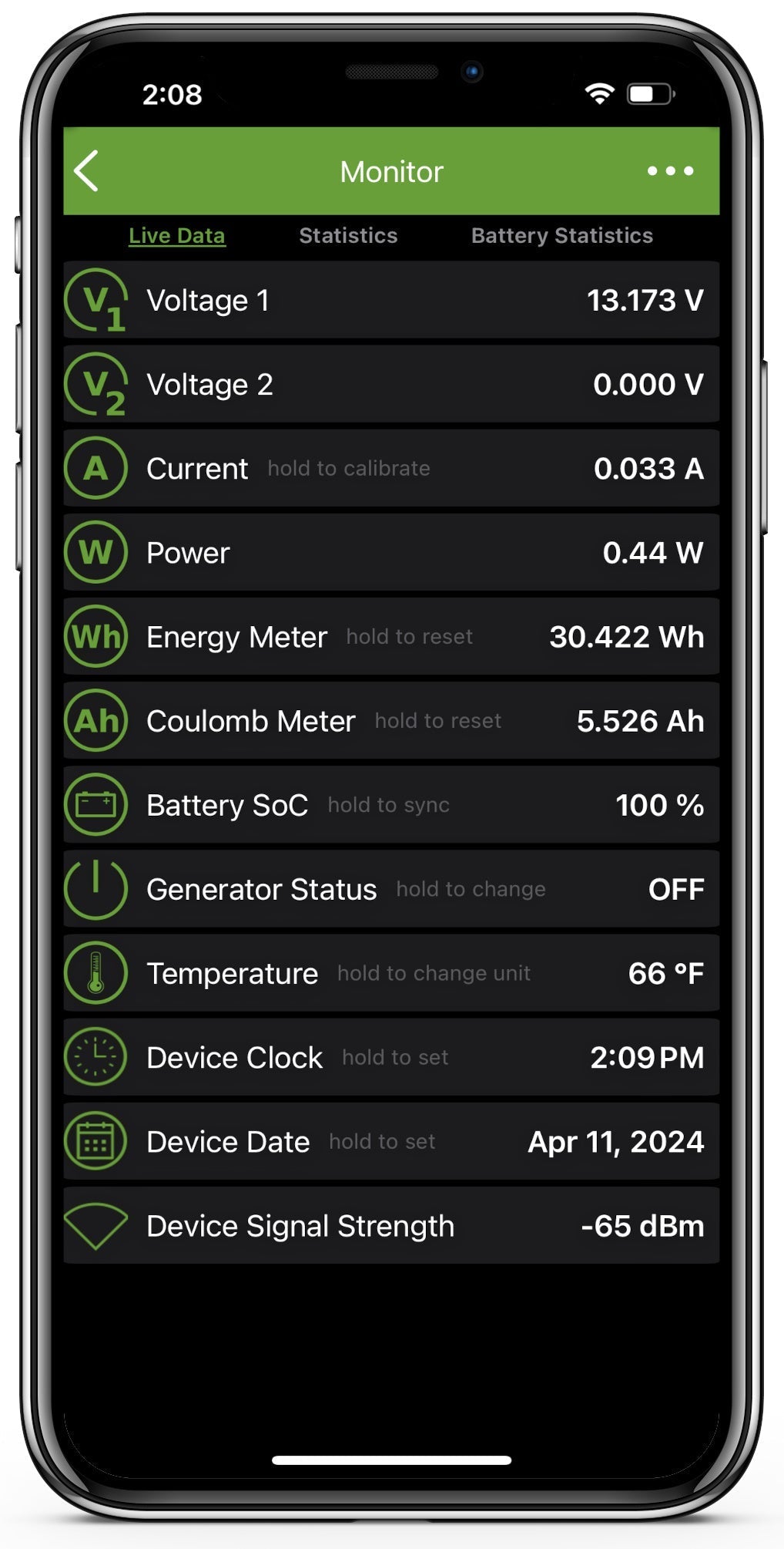 PowerMon - 5S - 500A Bluetooth LE Advanced Battery Monitor / DC Power Meter with data logging - THE ONLY Mars Emporium