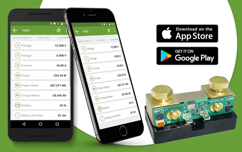 PowerMon - 5S - 500A Bluetooth LE Advanced Battery Monitor / DC Power Meter with data logging - THE ONLY Mars Emporium