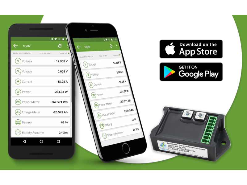 PowerMon - Bluetooth LE Advanced Battery Monitor / DC Power Meter with data logging - THE ONLY Mars Emporium