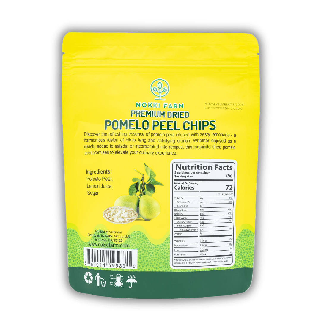 Premium Dried Pomelo Peel Chips - THE ONLY Mars Emporium