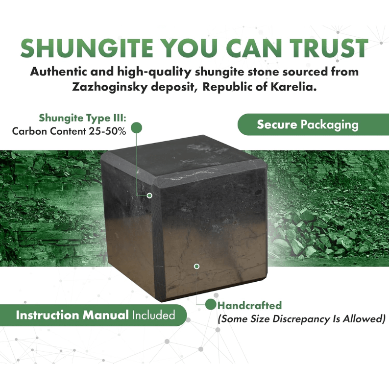 Shungite Stone Home EMF Defender - THE ONLY Mars Emporium