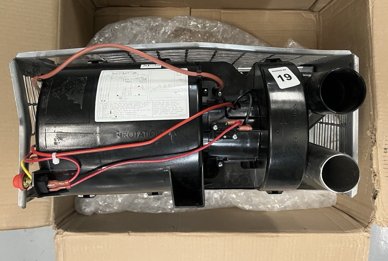 *SUBURBAN FURNACE SF - 35VHQ DUCTED 35,000 BTU RV SKOOLIE OR VAN CONVERSION FREE SAME DAY SHIPPING *DENTS* - THE ONLY Mars Emporium