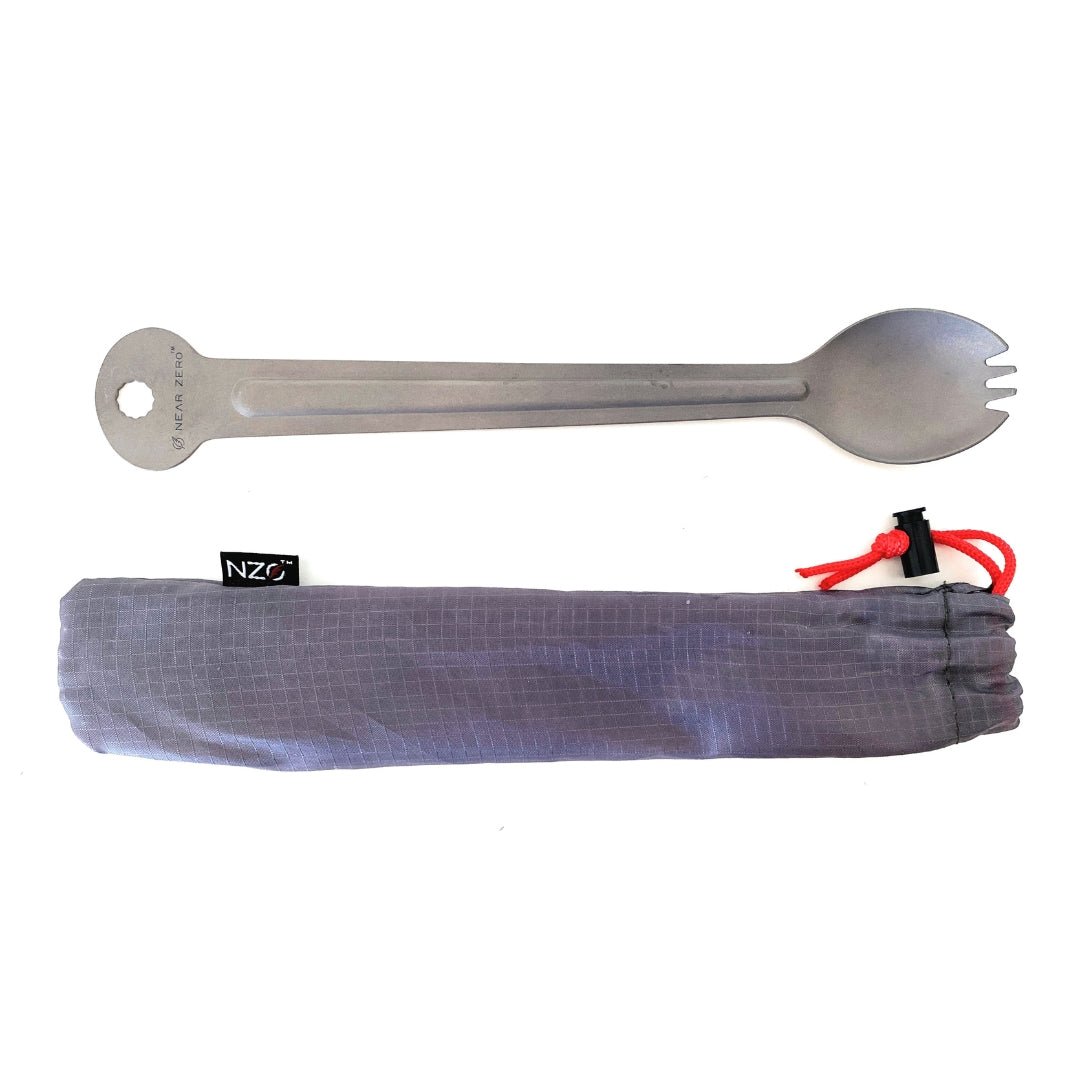 Titanium Long - Handled Spork - THE ONLY Mars Emporium