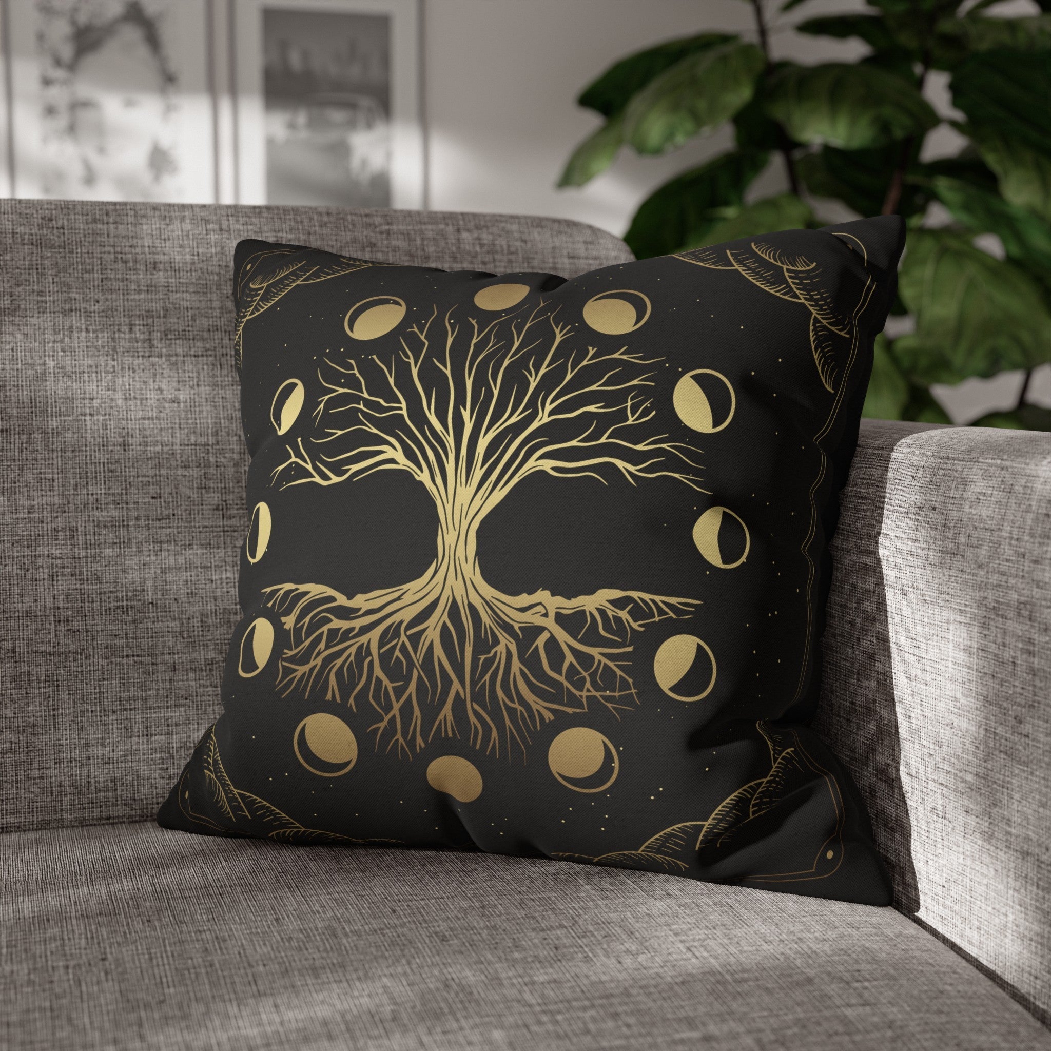 &quot;Tree of Life&quot; Throw Pillow - THE ONLY Mars Emporium