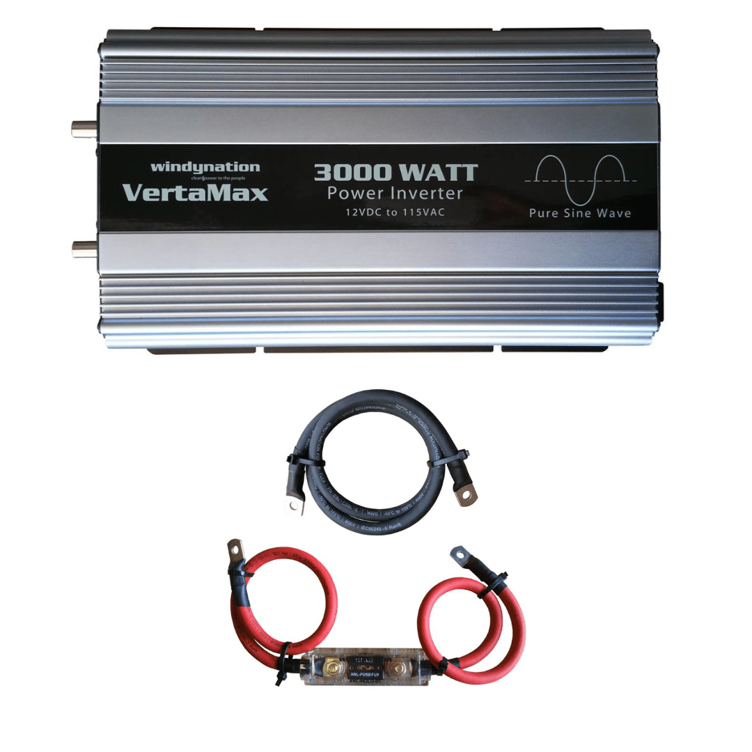VertaMax 3000 Watt 12V Pure Sine Wave Power Inverter - THE ONLY Mars Emporium