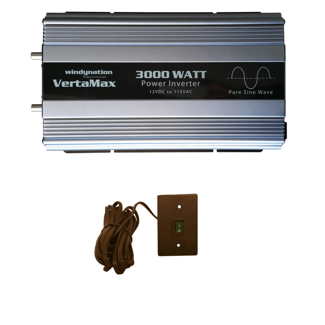 VertaMax 3000 Watt 12V Pure Sine Wave Power Inverter - THE ONLY Mars Emporium