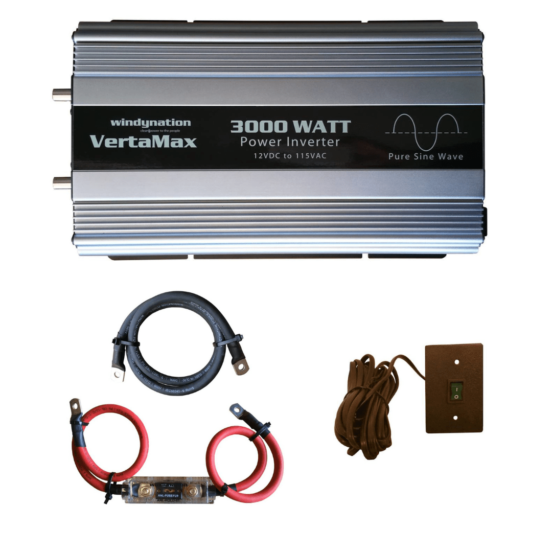 VertaMax 3000 Watt 12V Pure Sine Wave Power Inverter - THE ONLY Mars Emporium