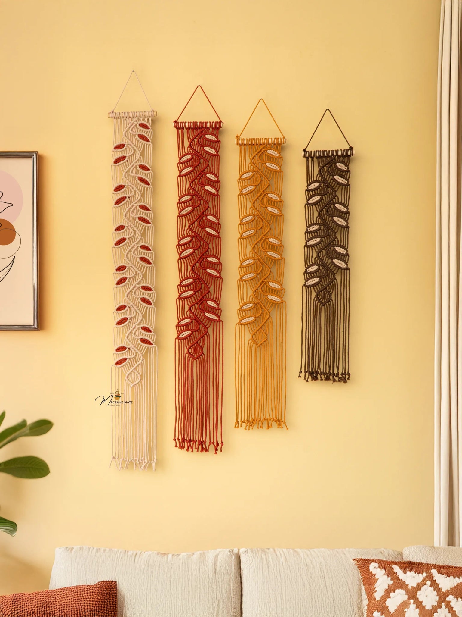 Vesta Earth Macrame Wall Hangings - THE ONLY Mars Emporium