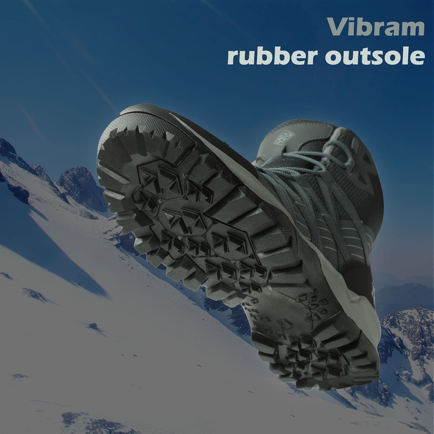 Wantdo Women's Waterproof Hiking Boots - Non - Slip Comfortable Outdoor Ankle Boots with Arch Support - THE ONLY Mars Emporium