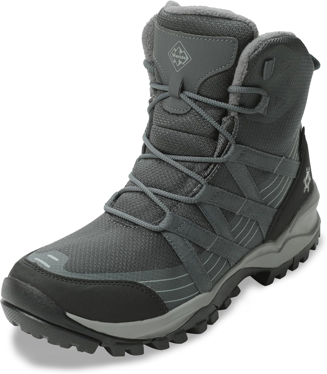 Wantdo Women's Waterproof Hiking Boots - Non - Slip Comfortable Outdoor Ankle Boots with Arch Support - THE ONLY Mars Emporium