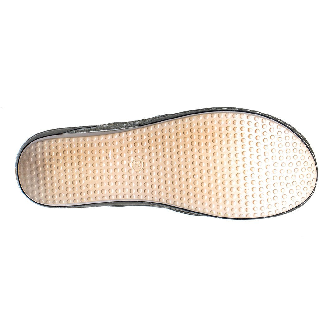 Women's Dafni Khaki Wedge Sandals - THE ONLY Mars Emporium